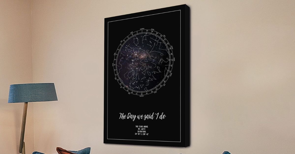 Custom Star Map Print