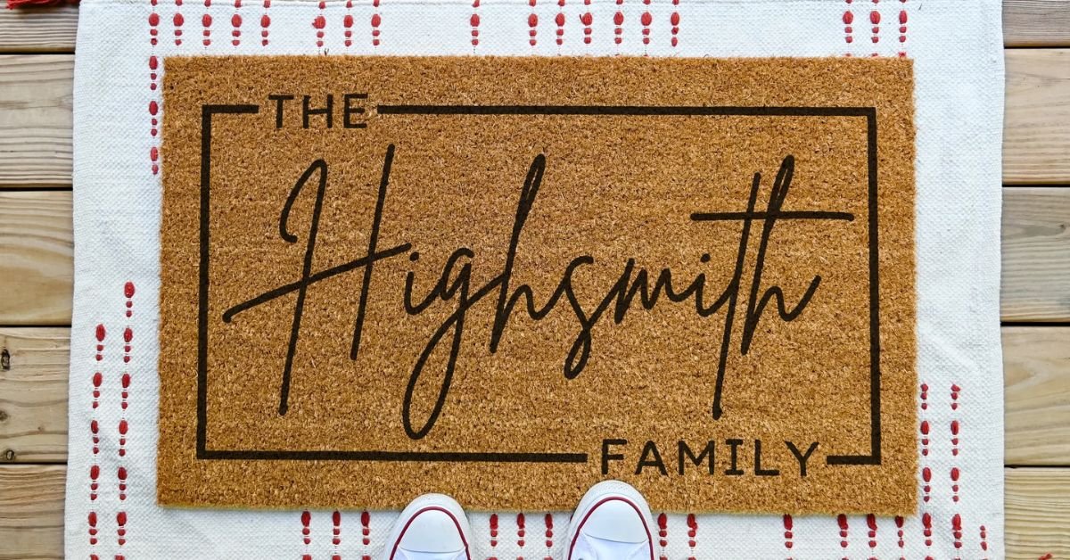 Personalized Doormat