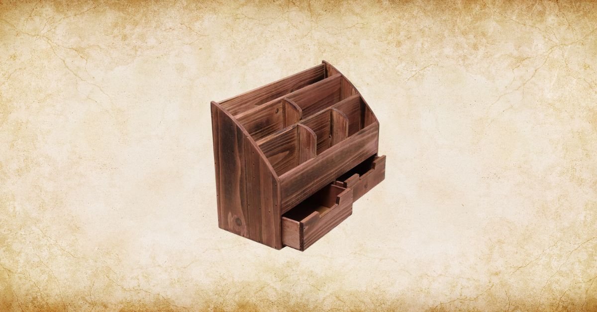 Vintage-Style Desk Organizer