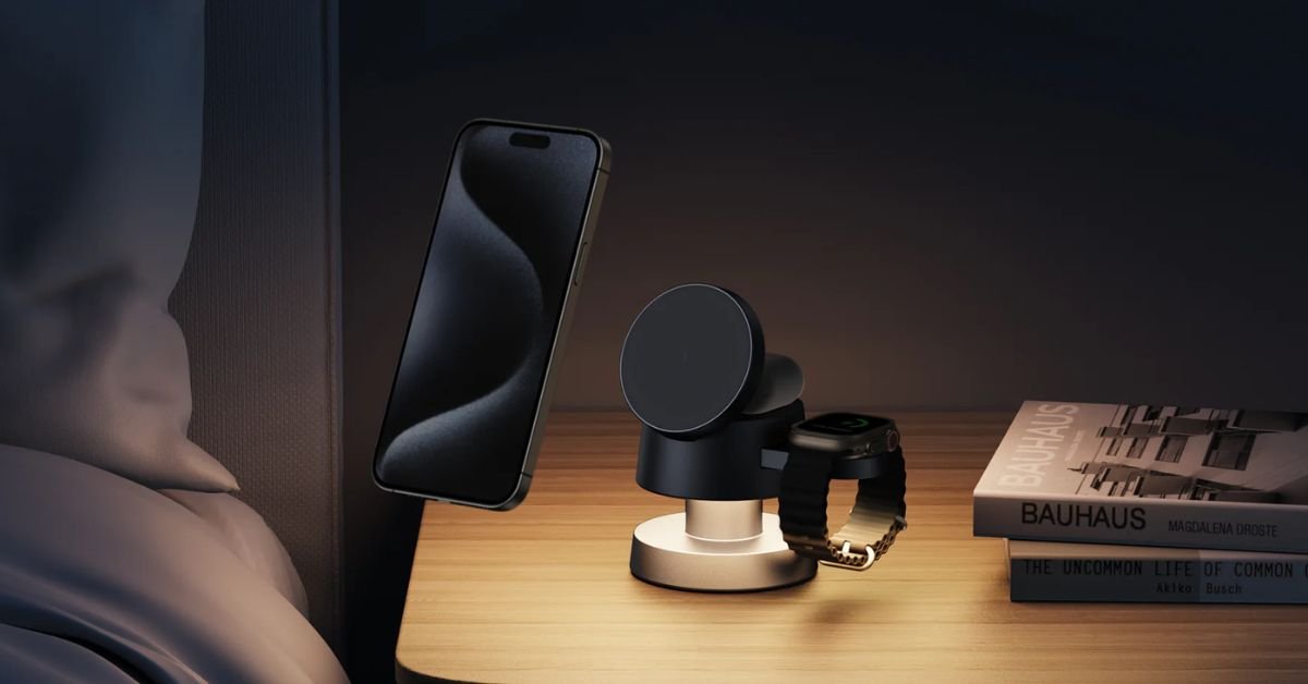 Wireless Charging Stand With Nightlight